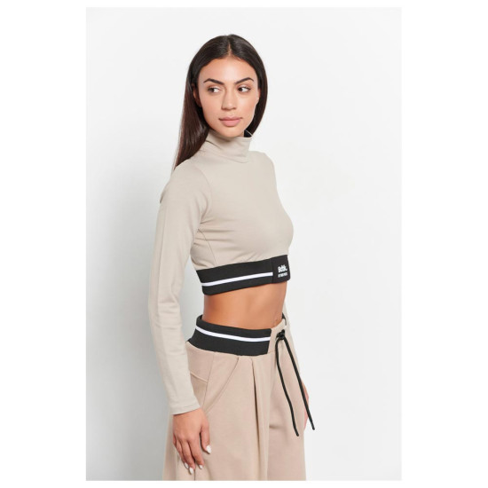 Bodytalk Γυναικεία μακρυμάνικη μπλούζα Crop Top